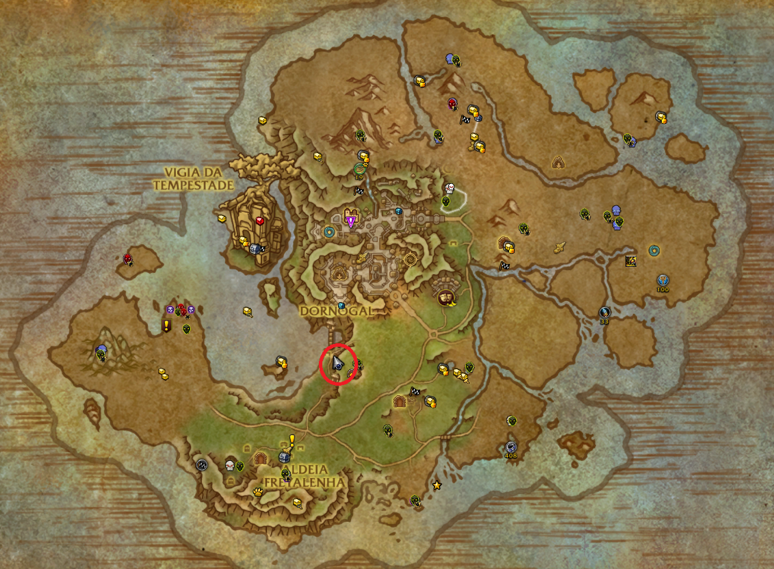 Mapa Nenúfar Opalino Cintilante