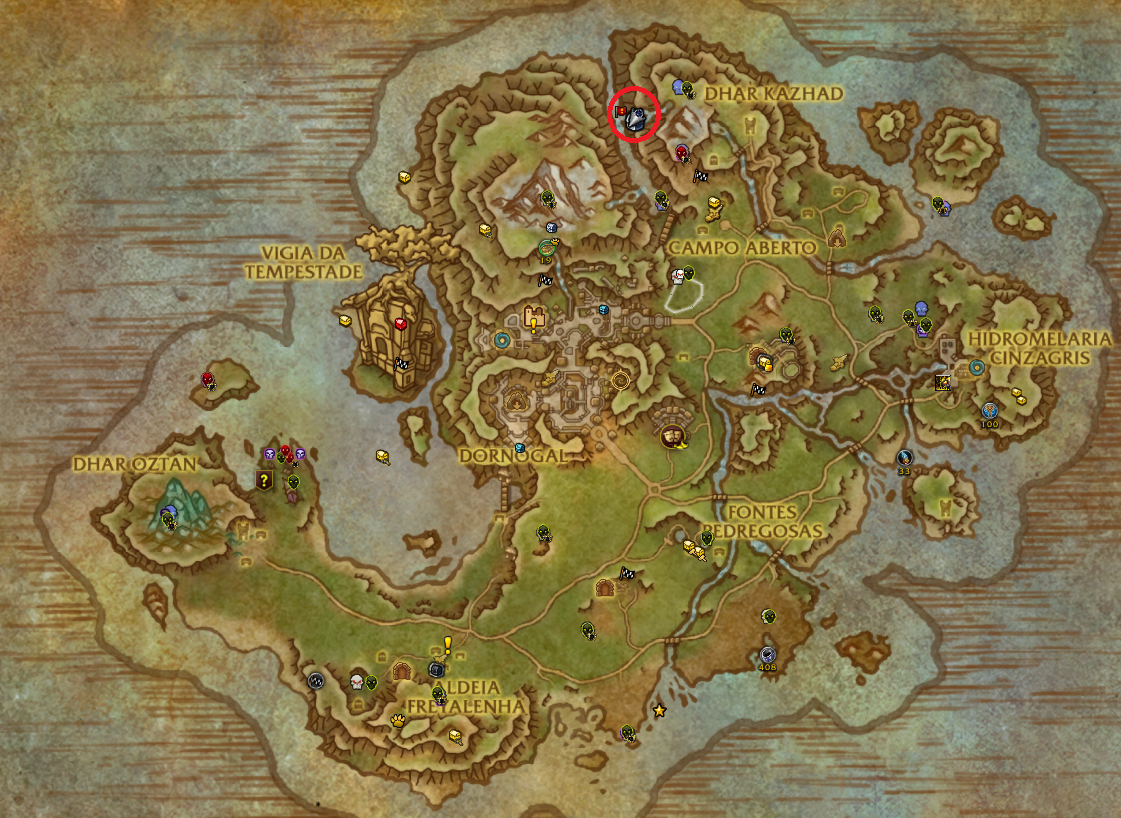 Mapa Orbe Misterioso