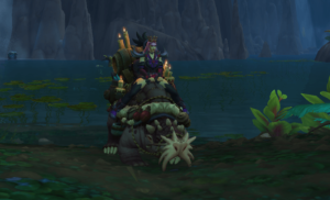 Montaria Velha Toupeira Rufo que é drop do raro Tocaieiro das Profundezas
